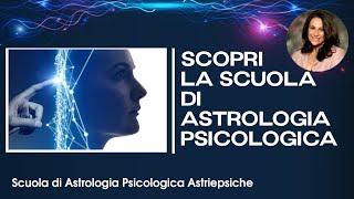 SCUOLA DI ASTROLOGIA PSICOLOGICA presentazione [upl. by Perusse]