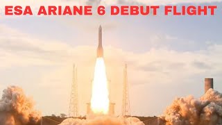 PARTIAL FAILURE ESAs new Ariane 6 partially fails to achieve mission objective on debut flight [upl. by Jarrod]