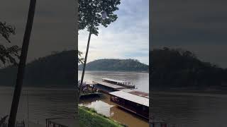 Laung Probang river travel laos laostrip shortsvideo river mountains peopleshortsvideo 😍 [upl. by Lezlie171]