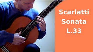 Scarlatti Sonata L33 K87 [upl. by Neenwahs]