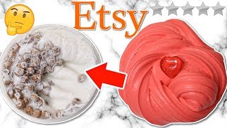 ZERO STAR ETSY SLIME SHOP REVIEW [upl. by Yelsnit361]