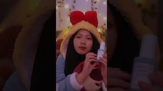 ASMR Pampering you before sleep asmrshorts asmrpampering asmrskincare [upl. by Giulia394]