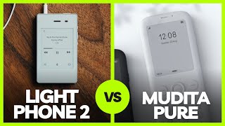 Light Phone 2 vs Punkt MP02 vs Mudita Pure [upl. by Eycal]