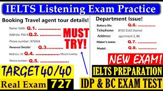 IELTS LISTENING PRACTICE TEST 2024 WITH ANSWERS  14092024 [upl. by Einafets]