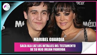 Maribel Guardia revela quién heredará la fortuna de su hijo Julián Figueroa tras su fallecimiento [upl. by Leahcin]