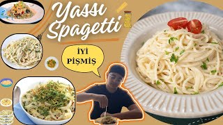 EN İYİ KREMALI SPAGETTİ TARİFİ  5 DAKİKADA HAZIR [upl. by Tudor59]