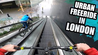 DREAM RIDING SPOTS AND FULL SPEED SENDS IN LONDON  URBAN MTB FREERIDE [upl. by Neih]