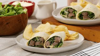 Steak Caesar Wrap [upl. by Dyke]