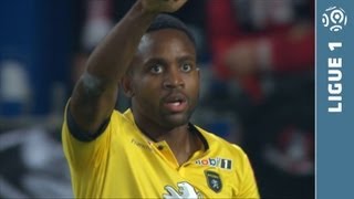 Goal Cédric BAKAMBU 12  FC SochauxMontbéliard  Valenciennes FC 20  20132014 [upl. by Yadnil]