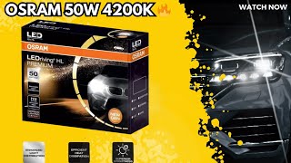 Best Headlights for Car  OSRAM 50W 4200K 🔥 Best LED Headlights for Car  Headlights Detail Review [upl. by Naveb]