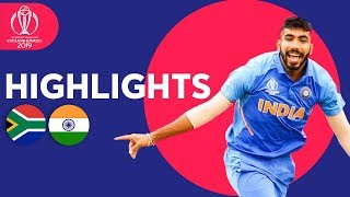 Rohit Hundred Seals Win  South Africa vs India  Match Highlights  ICC Cricket World Cup 2019 [upl. by Duyne]