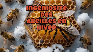 Ingéniosité des abeilles en hiver [upl. by Ardnoed]