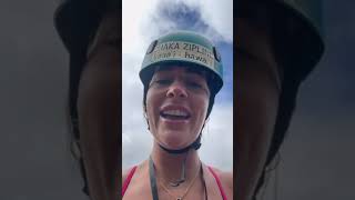 hawaii zipline vlog [upl. by Nyrac]