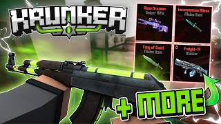 NEW MAP EXCLUSIVE DROPS IN KRUNKERIO Free Skins [upl. by Heywood]