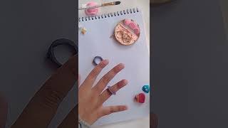 Diy clay rings💍diy art clayrings craft handcraft [upl. by Yup299]