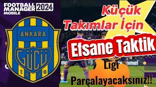 FM 24 MOBİLE Taktik Küçük Takım Taktiği FOOTBALL Manager 2024 Mobile Taktik [upl. by Virginie]