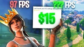 I paid a quotProfessional PC Tweakerquot to Optimize my PC for Fortnite [upl. by Corilla638]