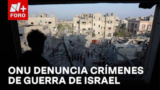 La ONU denuncia violaciones a derechos humanos por parte de Israel en Gaza  Las Noticias [upl. by Woodhead394]