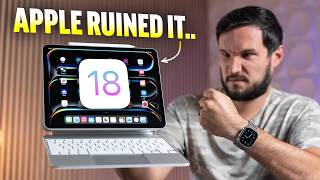 How Apple JUST Ruined the M4 iPad Pro with iPadOS 18 [upl. by As]