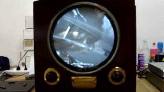 Vintage 1949 Raytheon Television in Italy part 1 [upl. by Nerehs]