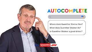 Guenther Steiner Answers the Web’s Most Searched Questions About Him  Autocomplete Challenge [upl. by Fronniah]