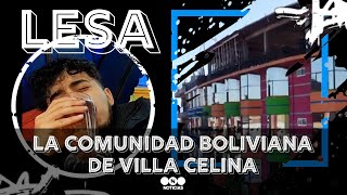 LESA PROBÓ COMIDA BOLIVIANA EN VILLA CELINA  Telefe Noticias [upl. by Dolley]