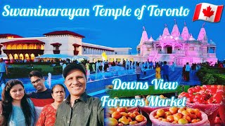 BAPS Shri Swaminarayan Mandir TorontoDownsView Park Farmers amp Merchants MarketBirthday Celebration [upl. by Aloek]