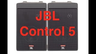 JBL Control 5  A Look Inside [upl. by Halvaard960]