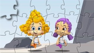 Bubble Guppies Ancient Greek Jigsaw Puzzle Game For Kids Rompecabezas [upl. by Lecia]