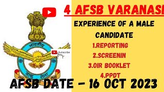 16 OCT 2023 4Afsb Varanasi Experience  PPDT Image review by a candidate afsbssbinterview [upl. by Bliss]