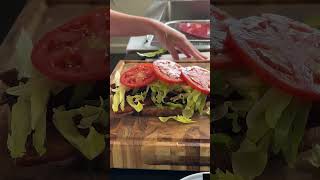 BLTA cooking sandwich easyrecipe [upl. by Zarla]