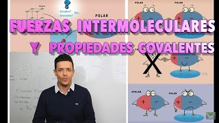 QUÍMICA Fuerzas intermoleculares y propiedades covalentes Química [upl. by Yendahc]