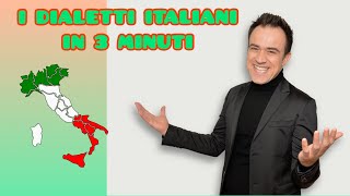 I DIALETTI ITALIANi in 3 minuti [upl. by Achorn]