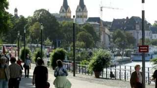 STADT KOBLENZ  ALTSTADT  DEUTSCHES ECK  KAISER WILHELM I [upl. by Eima990]