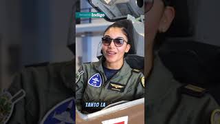 Mi primer Desfile Militar como Mujer Piloto de F5  Reporte Indigo [upl. by Publia362]