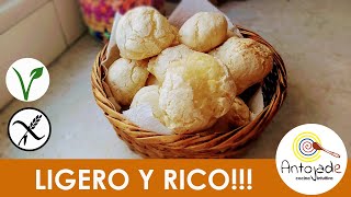 CHIPA  PAN DE YUCA  VEGANO  FACIL  SIN TACC [upl. by Aicella]