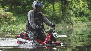 Honda CT125 Hunter Trail Cub Review  2024 Thailand adventure tour [upl. by Evangeline]