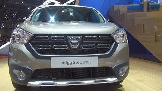 Dacia Lodgy Stepway Unlimited 2 dCi 110 Stop amp Start 7places 107 hp 2018 Exterior and Interior [upl. by Yrakcaz]