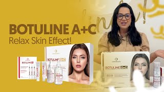 BOTULINE AC Relax Skin Effect  Cosmobeauty [upl. by Arabela]