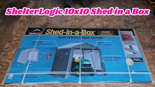 ShelterLogic 10x10 Shed in a Box [upl. by Theodora]