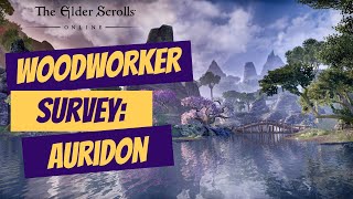 ESO Woodworker Survey Auridon [upl. by Allegna714]