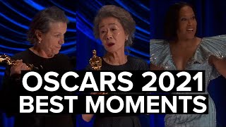 Most memorable moments from 93rd Academy Awards [upl. by Ecneitap]