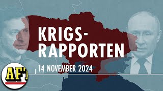 Krigsrapporten 14 november Kaoset i Kursk och avslöjande ryska detaljen [upl. by Buzz]