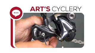 Ask a Mechanic Servicing Rear Derailleur Pulleys [upl. by Suirauqed808]