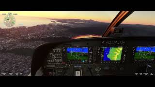 Mokulele Cessna 208 Caravan Honolulu Sunset MSFS 2020 November 09 2024 [upl. by Pavkovic759]