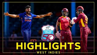 Highlights  India v West Indies  Gill amp Chahal Star For Away Side  3rd CG United ODI [upl. by Adnirem]