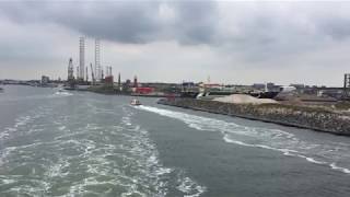 DFDS minicruise  Ijmuiden to Newcastle  Princess seaways ferry [upl. by Holt]