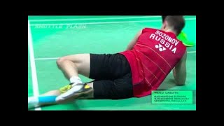 Highlights  Viktor AXELSEN vs Anders ANTONSEN  Badminton European Championships 2017 [upl. by Kirt]