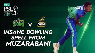 Insane Bowling Spell From Muzarabani  Multan vs Peshawar  Match 16  HBL PSL 7  ML2T [upl. by Rafiq676]