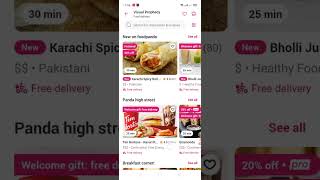 Foodpanda Error voucher cannot apply solution [upl. by Ellehcem]